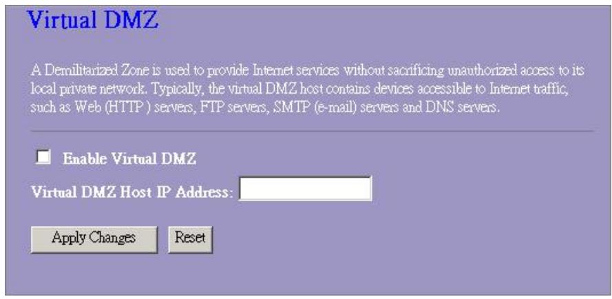 VIVANCO WLAN ROUT 54-N - Virtual DMZ (Wirtualna stefa DMZ) - 1