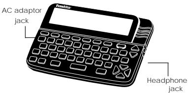 FRANKLIN BFS-840 - > Game Options - 1
