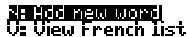 FRANKLIN BFS-840 - Adding Words - 1