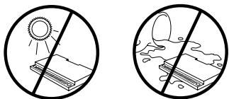 FRANKLIN BQF-440 - - Do not touch the metal contacts on the cards. - 3