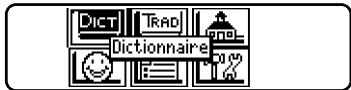 FRANKLIN DFL-1440 - Utilisation du menu principal - 1