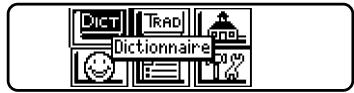 FRANKLIN DFL-3034 - Utilisation du menu principal - 1