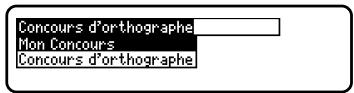 FRANKLIN DFL-3034 - Concours d'orthographe - 1