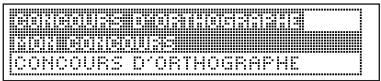 FRANKLIN DFL-450 - Concours d'orthographe - 1