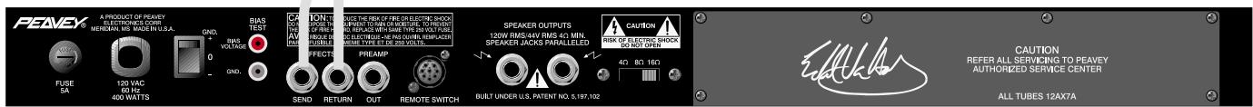 PEAVEY 5150 II - HOOKUP DIAGRAM - 8
