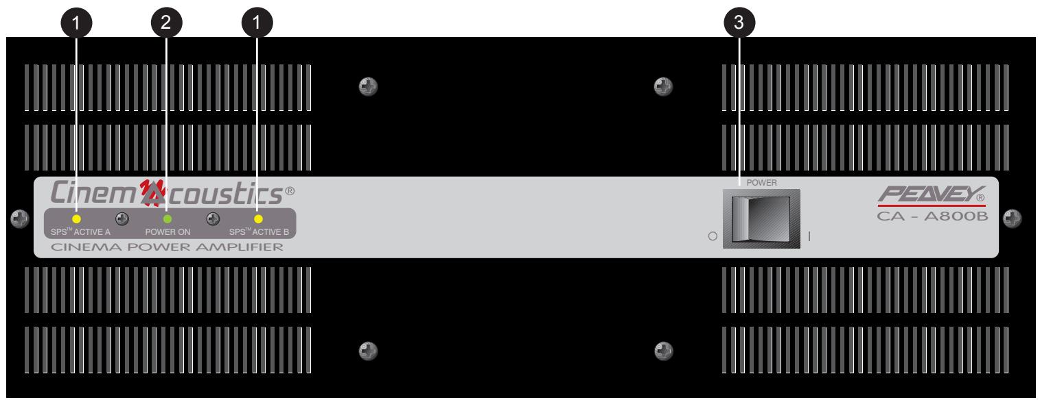 PEAVEY CA-A540B - FRONT PANEL CA-A800B - 1