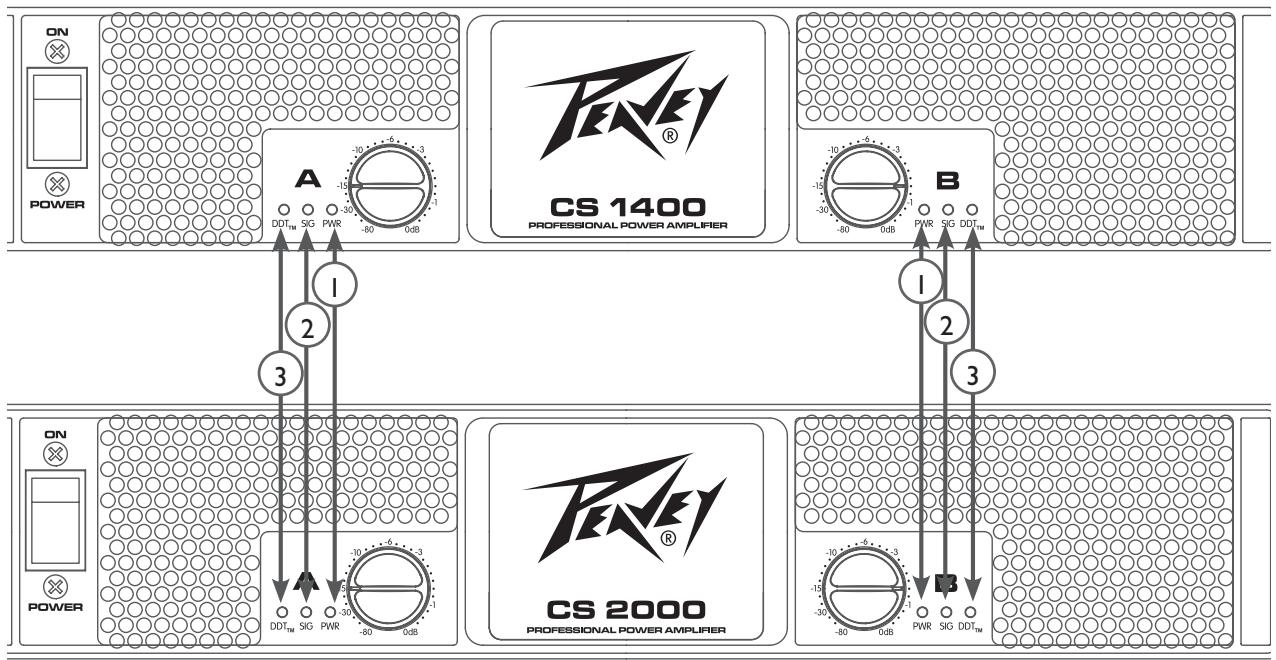 PEAVEY CS 1400 - Interruptor de connexion del DDTTM (4) - 1
