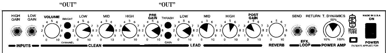 PEAVEY EXPRESS 112 S - TONE SETTINGS - 2
