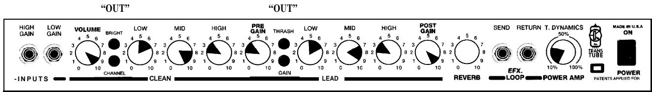 PEAVEY EXPRESS 112 S - TONE SETTINGS - 3