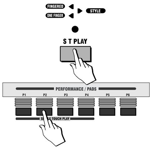 PEAVEY GK 310 - Mémoriser une Performance avec Store Performance - 1
