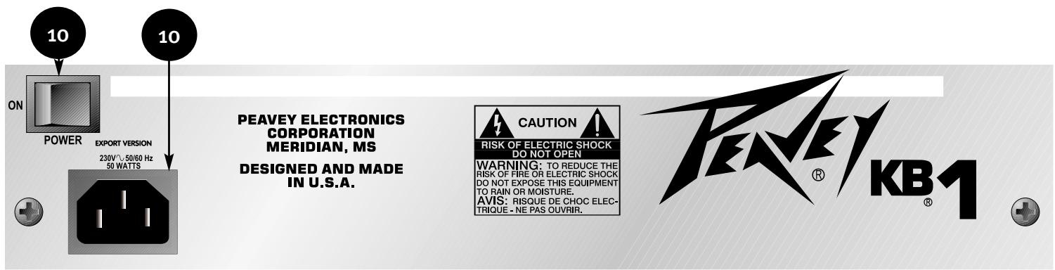 PEAVEY KB1 - Egalisation des HAUTES frequences - 1