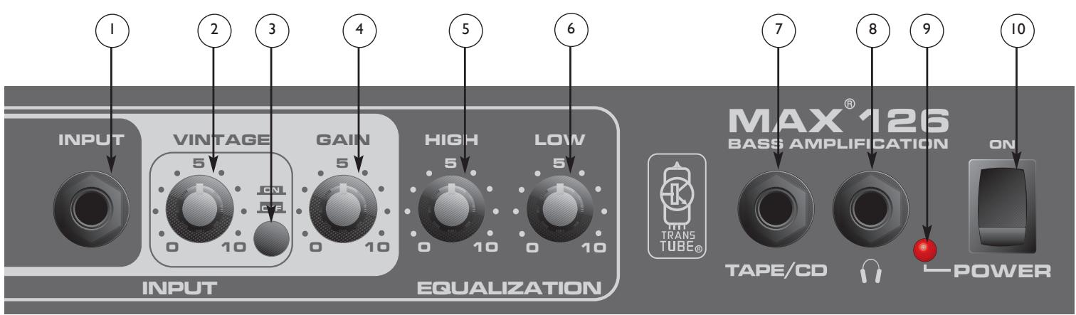 PEAVEY MAX 126 - GARDEZ ces instructions! - 1