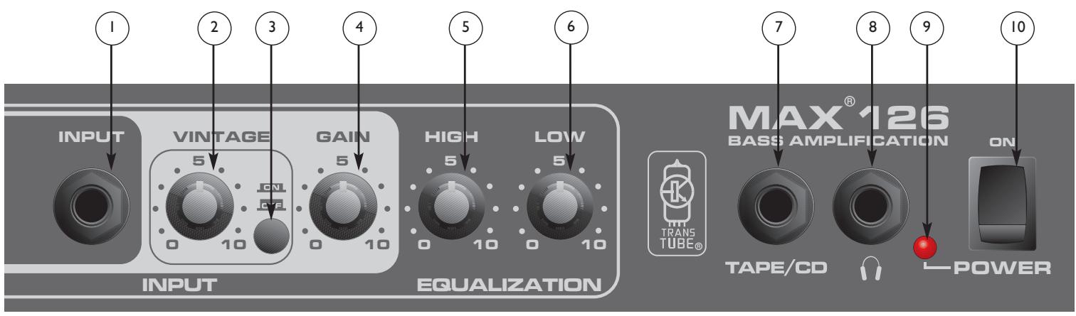 PEAVEY MAX 126 - FEATURES: - 1