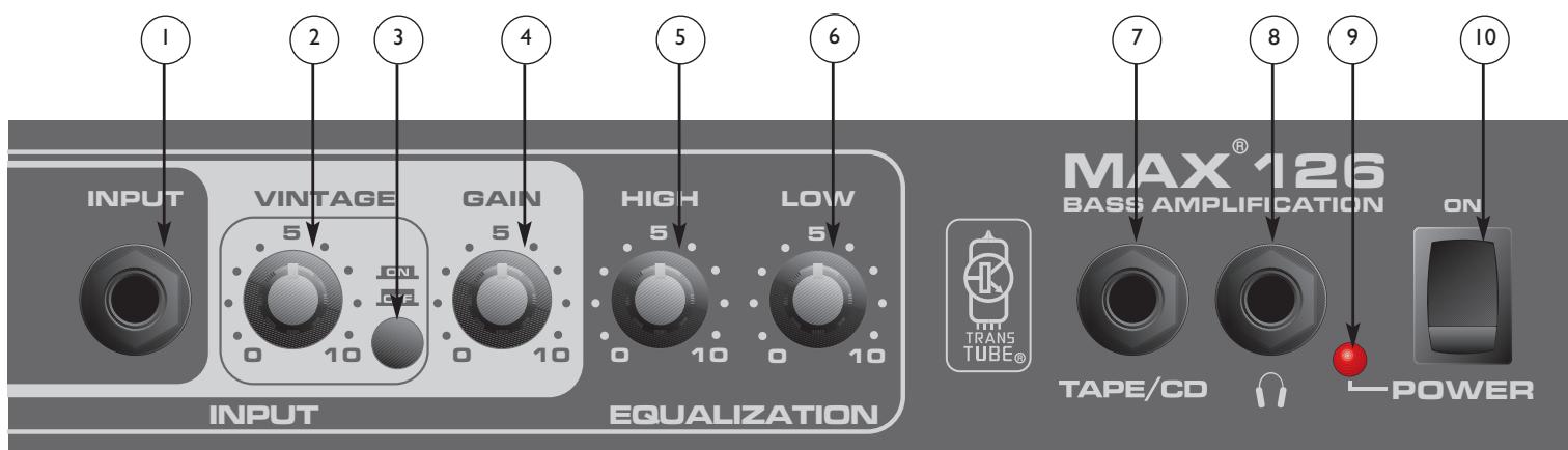 PEAVEY MAX 126 - CHARACTERISTICAS: - 1