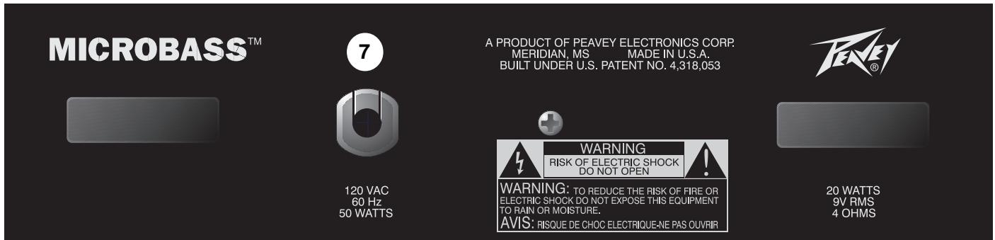 PEAVEY MICROBASS - POWER LED (6) - 1