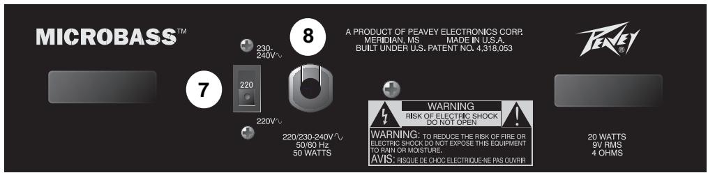 PEAVEY MICROBASS - POWER LED (DEL d'alimentation) (6) - 1