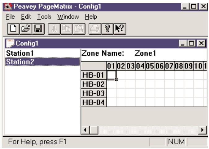 PEAVEY PAGEMATRIX - Description du logiciel PageMatrix - 1