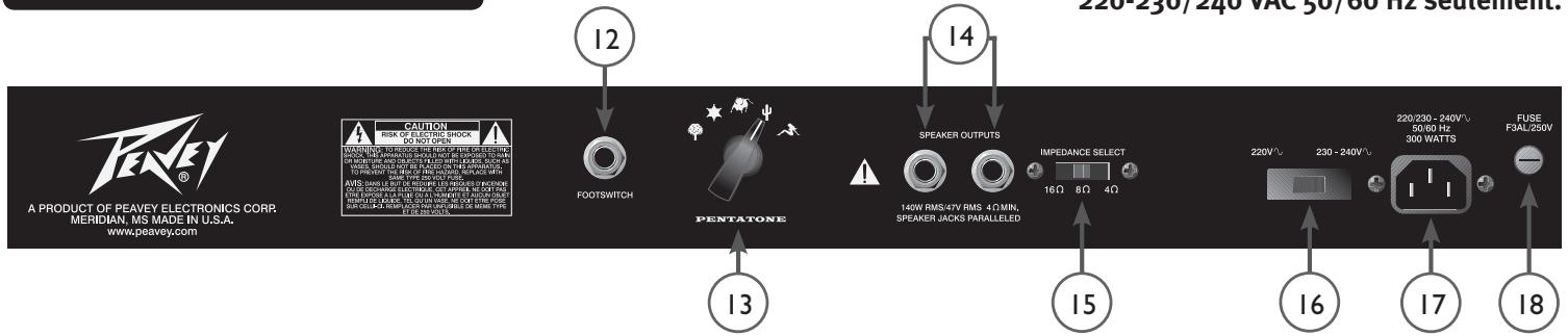 PEAVEY PENTA - Fusible (18) - 5