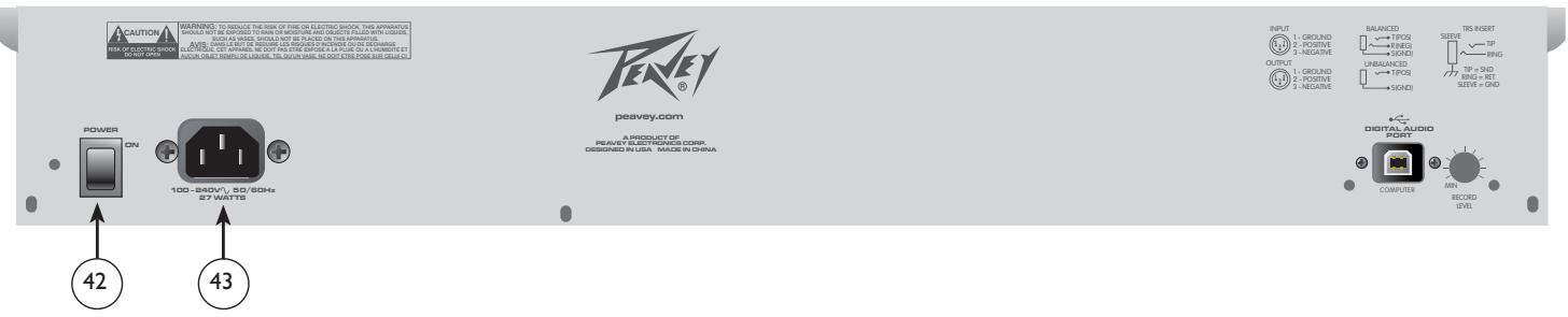 PEAVEY PV 20 - Salida de Auriculares - 1