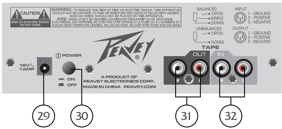 PEAVEY PV 6 - RÜCKSEITE - 2