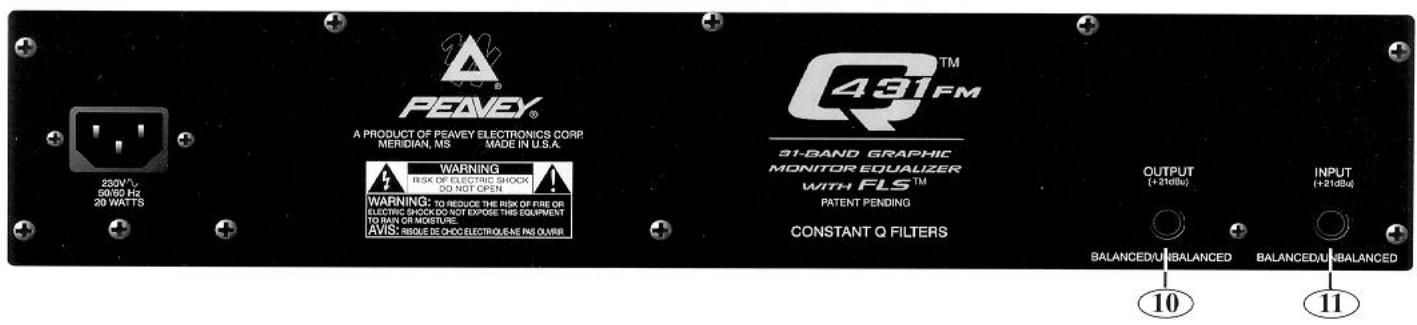PEAVEY Q 431FM - POWER SWITCH (interrupteur d'alimentation) (9) - 1