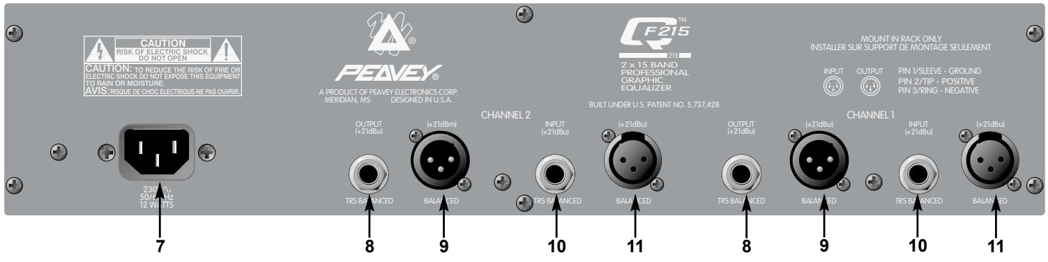 PEAVEY QF 215 - POWER - 1
