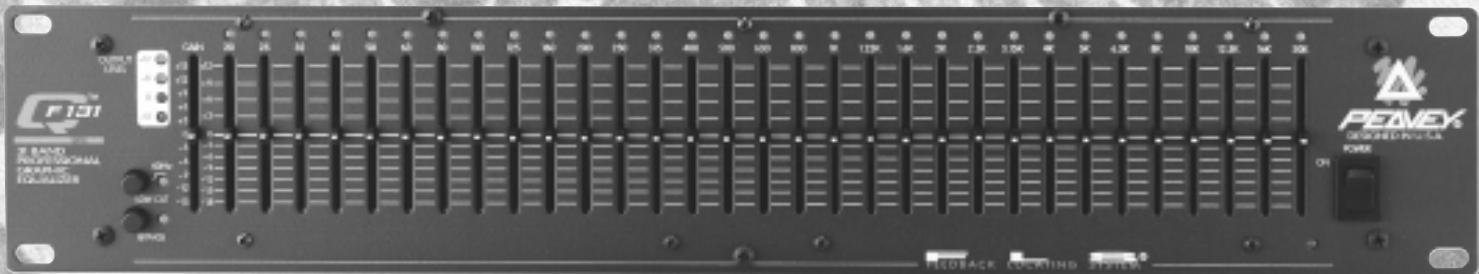 PEAVEY QF 215 - Q™ Series Graphic Equalizers - 4