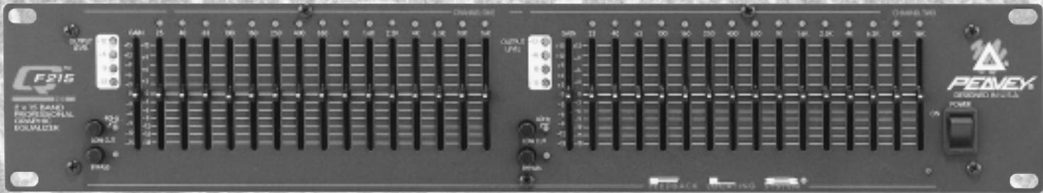 PEAVEY QF 215 - Q™ Series Graphic Equalizers - 3
