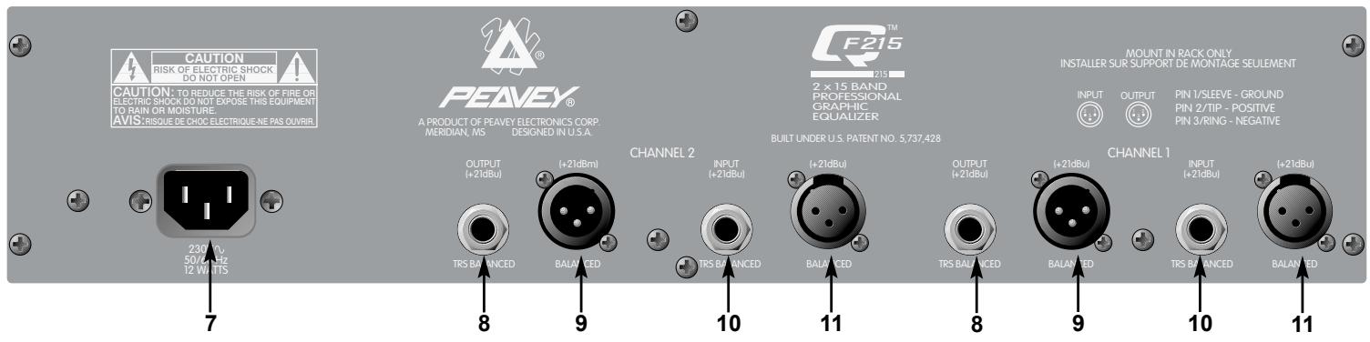 PEAVEY QF 215 - POWER - 1