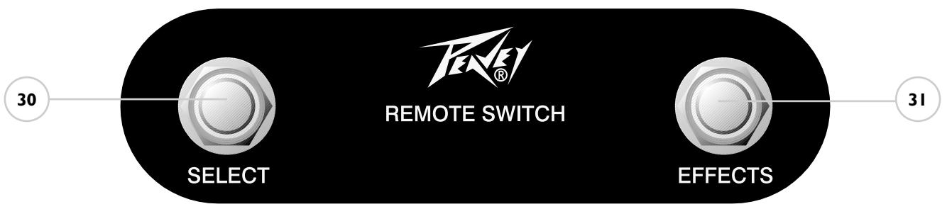 PEAVEY SUPREME XL - FOOTSWITCH - 1