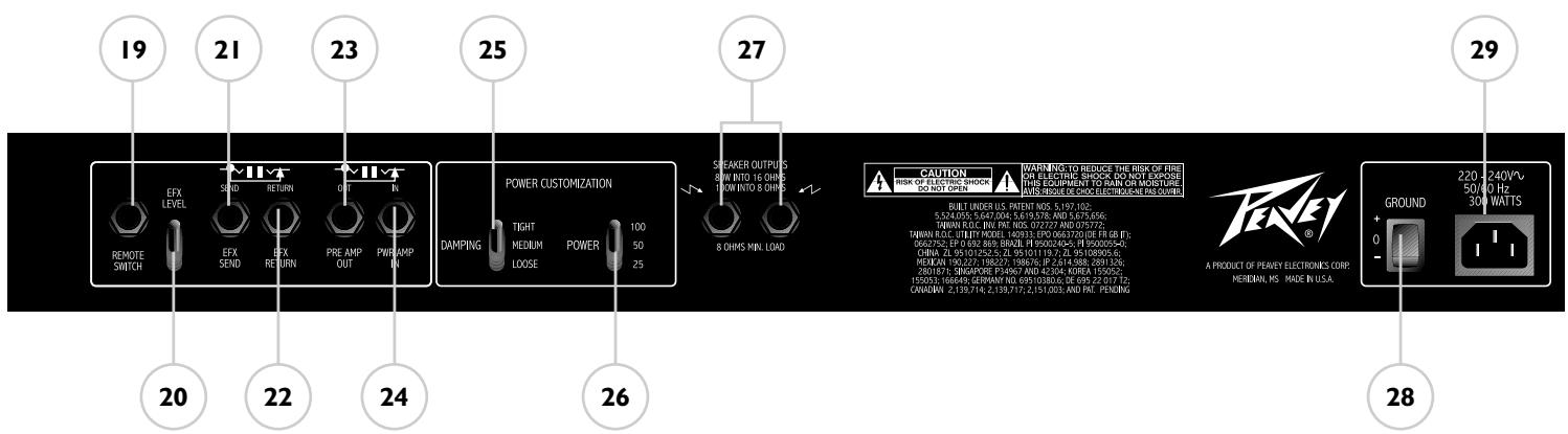 PEAVEY SUPREME XL - INPUT - 1