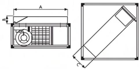 UNELVENT CADB/T-D ET CADB/T-DI - By-pass - 2