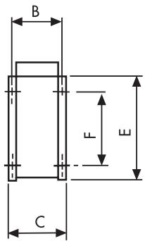 UNELVENT CKB - Dimensions (mm) - 2