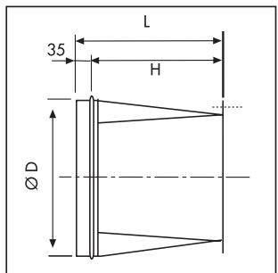 UNELVENT CMB/T - MOYENNE PRESSION - Accessoires de montage - 2