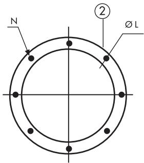 UNELVENT CMB/T - MOYENNE PRESSION - Dimensions des accessoires (mm) - 3