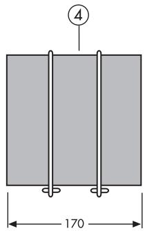 UNELVENT CMB/T - MOYENNE PRESSION - Dimensions des accessoires (mm) - 5