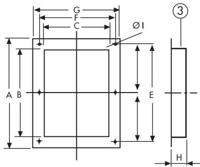 UNELVENT CMB/T - MOYENNE PRESSION - Dimensions des accessoires (mm) - 2