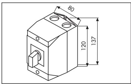 UNELVENT COMMUTATEURS & AUTOTRANSFORMATEURS - Commutateur 3 vitesses - 4 positions 0 / 1 / 2 / 3 - 2