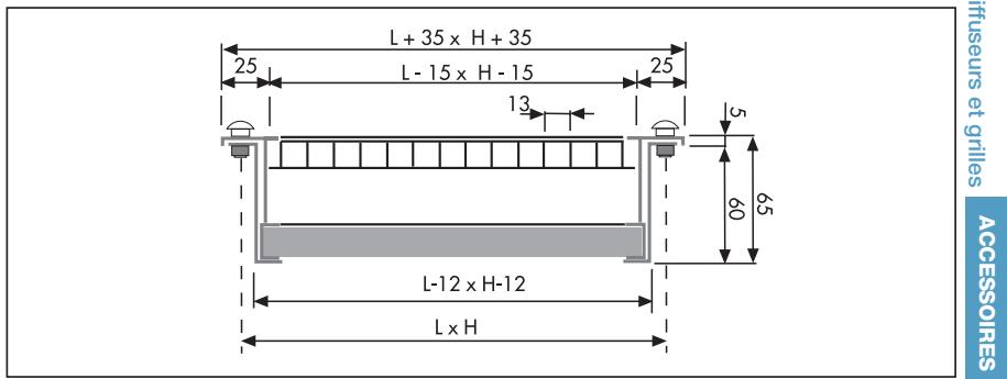 UNELVENT GMI - Dimensions (mm) - 1