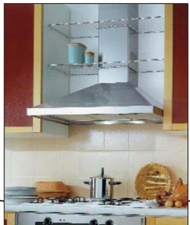 UNELVENT HD - HOTTES DE CUISINE APPARENTES Série HD - 1