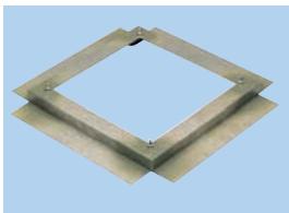 UNELVENT MIXVENT-TH - - ① Cadre de scellement - 1