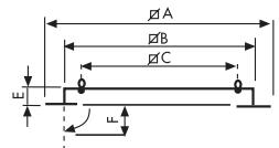 UNELVENT MIXVENT-TH - - ① Cadre de scellement - 2