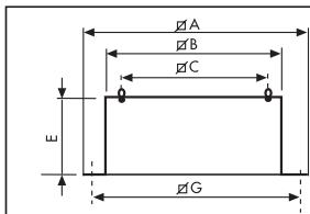 UNELVENT MIXVENT-TH - - ① Cadre de scellement - 3