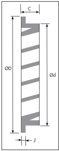 UNELVENT PER - Dimensions (mm) - 2