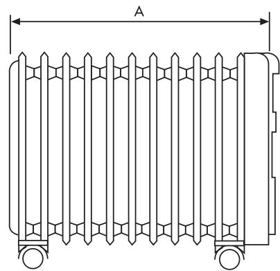UNELVENT SAHARA - Dimensions (mm) - 1