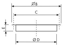 UNELVENT TAHB/T - Accessoires de montage - 8