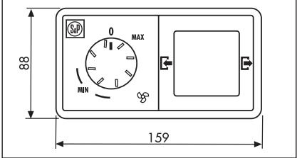 UNELVENT VARIATEURS ÉLECTRONIQUES - Variateur en saillie - 2