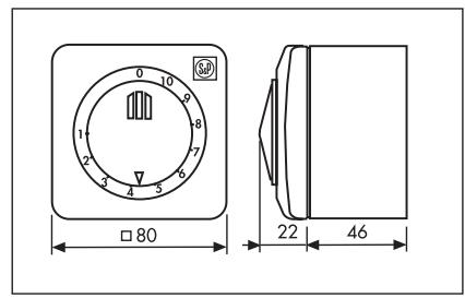 UNELVENT VARIATEURS ÉLECTRONIQUES - Variateur en saillie - 2