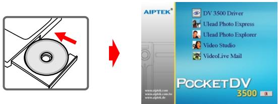 AIPTEK POCKET DV 3500 - Installer le pilote DV 3500 sur votre PC - 1