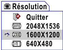 AIPTEK POCKET DV 3500 - Changer la résolution graphique - 5